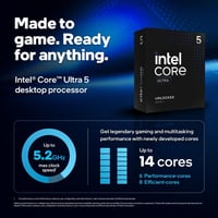 Intel Ultra 5 245K On Dört Çekirdek 3.6 GHz İşlemci Işlemci INTEL Ultra 5 245K Distribütör  Intel Ultra 5 245K On Dört Çekirdek 3.6 GHz İşlemci