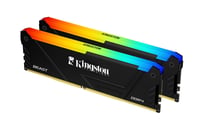 Kingston 32GB 3200MT/S Ddr4 CL16 Dımm (Kit Of 2) Beast Rgb KF432C16BB2AK2/32TR Bellek (Ram) KINGSTON KF432C16BB2AK2/32TR Distribütör  Kingston 32GB 3200MT/S Ddr4 CL16 Dımm (Kit Of 2) Beast Rgb KF432C16BB2AK2/32TR