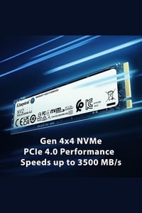 Kingston NV2 1TB 3500MB/2100MBS NVME PCIE M2 SSD SNV2S/1000G SSD Disk KINGSTON SNV2S/1000G Distribütör EXCEL|0740617329919 Kingston NV2 1TB 3500MB/2100MBS NVME PCIE M2 SSD SNV2S/1000G