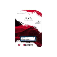 Kingston NV3 1TB 6000/4000MB/s PCIe 4 NVMe M.2 SSD Disk SNV3S/1000G SSD Disk KINGSTON SNV3S/1000G Distribütör  Kingston NV3 1TB 6000/4000MB/s PCIe 4 NVMe M.2 SSD Disk SNV3S/1000G