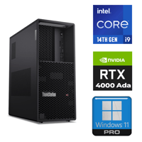 Lenovo DWS ThinkStation P3 i9-14900K 40GB 1TB SSD 20 GB RTX4000 Ada W11P İş İstasyonu 30GS00CRTR 002 Masaüstü İş İstasyonu LENOVO 30GS00CRTR 002 Distribütör  Lenovo DWS ThinkStation P3 i9-14900K 40GB 1TB SSD 20 GB RTX4000 Ada W11P İş İstasyonu 30GS00CRTR 002