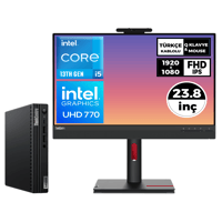 Lenovo Thinkcentre M70Q G4 i5-13500T 32GB 1TB SSD Fdos + 23.8