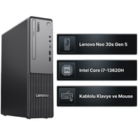 Lenovo ThinkCentre Neo 30s Gen 5 Intel Core i7-13620H 64GB 1TB SSD Freedos Masaüstü Bilgisayar 13DJS0BCTX 004 Masaüstü Bilgisayar LENOVO 13DJS0BCTX 004 Distribütör  Lenovo ThinkCentre Neo 30s Gen 5 Intel Core i7-13620H 64GB 1TB SSD Freedos Masaüstü Bilgisayar 13DJS0BCTX 004