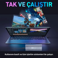 VIT Taşınabilir Metal SSD Kutusu USB 3.1 Gen2 10Gbps VDK01 Taşınabilir Disk VIT VDK01 Distribütör  VIT Taşınabilir Metal SSD Kutusu USB 3.1 Gen2 10Gbps VDK01
