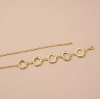 Gold Dairesel Model Zincir Kemer