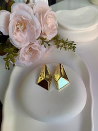 Marka Gold Geometrik Küpe