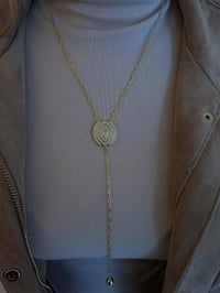 Marka Model Gold Ortası Taş Y Kolye