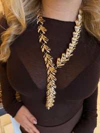 Marka Model Gold Sıralı Kolye