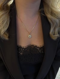 Öze Seri 14k Gold Işıltılı Yıldız Detay Uçlu Kolye 