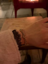 Özel Seri Nal Sembol Bileklik 14K Gold