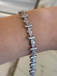 Özel Seri Tasarım Silver Bileklik