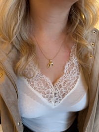 Özel Seri Wishbone Kolye Gold