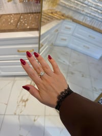 Özel Seri Yüzük 60 Gold Baget Taş Model Yüzük