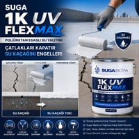 POLİÜRETAN ESASLI UV DAYANIMLI SU YALITIM MEMBRANI 20 KG-SUGA BOYA | Suga Boya Market