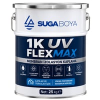 POLİÜRETAN ESASLI UV DAYANIMLI SU YALITIM MEMBRANI 25 KG-SUGA BOYA | Suga Boya Market