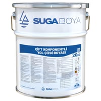 SUGA ÇİFT KOMPONENTLİ YOL ÇİZGİ BOYASI 20 KG 