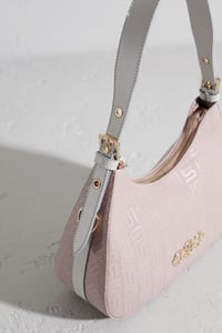 Sarach Monogram Çıkarılabilir Uzun Askılı Baget Çanta