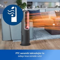  PHILIPS Philips AMF870/15 Distribütör  Air Performer 8000 Serisi 3'ü 1 Arada Hava Temizleyici, Fan ve Isıtıcı- AMF870/15