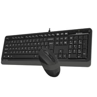 A4 TECH F1010 KABLOLU USB STANDART GRİ Q KLAVYE MOUSE