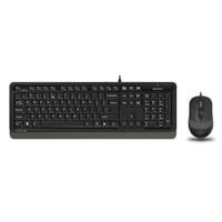A4 TECH F1010 KABLOLU USB STANDART GRİ Q KLAVYE MOUSE