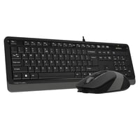 A4 TECH F1010 KABLOLU USB STANDART GRİ Q KLAVYE MOUSE