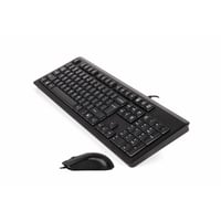 A4 TECH KR-9276 USB MULTİMEDYA SİYAH Q KLAVYE MOUSE