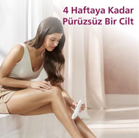  Kişisel Bakım Ürünleri Philips BRE700/05 Distribütör  Philips BRE700/05 Satinelle Islak Ve Kuru Epilatör Beyaz