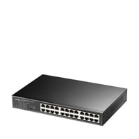 CUDY GS1024 24 PORT 10/100/1000 YONETILEMEZ RACK MOUNT SWITCH METAL KASA
