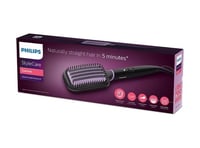  Kişisel Bakım Ürünleri Philips BHH880/00 Distribütör  Philips BHH880/00 StyleCare Essential Isıtmalı Saç Düzleştirici Fırça Siyah