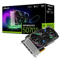 PNY  GEFORCE RTX5070TI ARGB EPIC-X 16GB GDDR7 256Bit 3xDP/1xHDMI (VCG5070T16TFXXPB1)