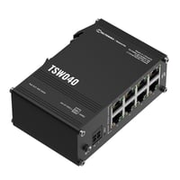 TELTONİKA TSW040 8 PORT 10/100 8 PORT POE 240 WATT YONETILEMEZ ENDÜSTRİYEL SWITCH