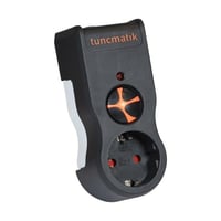TUNÇMATİK POWERSURGE TSK19020 1050 JOULES 1'Lİ SİYAH AKIM KORUMALI PRİZ