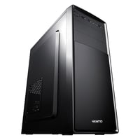 VENTO VS121S 350W 1x9CM ARKA + 1x12CM ÖN ATX 2xUSB2.0/1xUSB3.0 SİYAH KASA