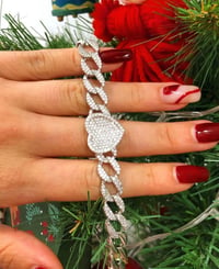 Bijoux Taşlı Kalp Gurmet Bileklik