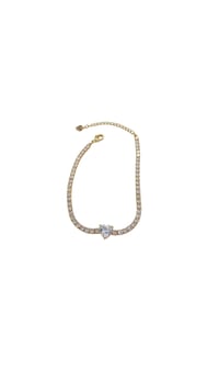 Bijoux White Heart Su Yolu Bileklik