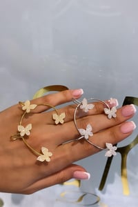 Butterfly Cuff Küpe