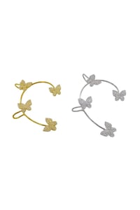 Butterfly Cuff Küpe