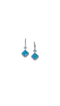 İthal Baby Blue Bakly Küpe
