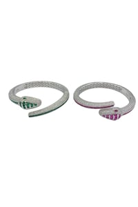 İthal Baguette Snake Bilezik