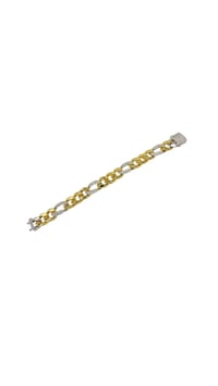 İthal Bijoux Çift Renkli Dalgy Gurmet Bileklik