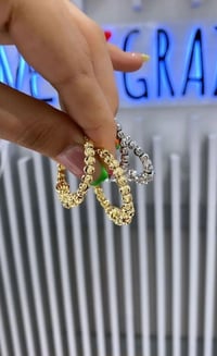 İthal Bijoux Topy Halka Küpe