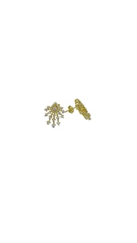 İthal Goldie Drop Tie Küpe