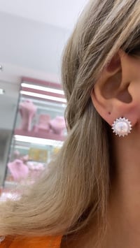 İthal Pearl Twie Küpe