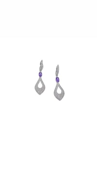 İthal Purple Elly Küpe