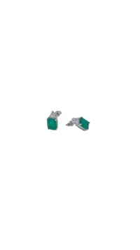İthal Quare Ucy Green küpe