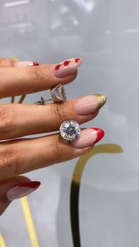 İthal Vip Seri Mozanite Bigy Tektaş Küpe