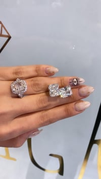 İthal Vip Seri Mozanite Dipy Küpe