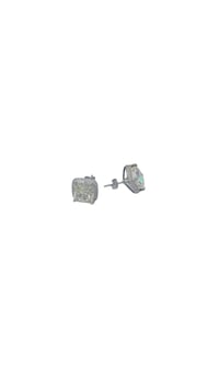 İthal  Vip Seri Mozanite Quare Küpe