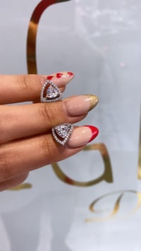 İthal Vip Seri Mozanite Ucy Küpe