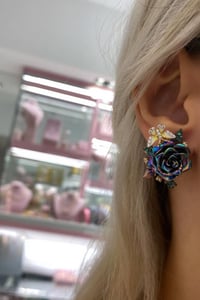 İthal Vip Seri Rose Küpe